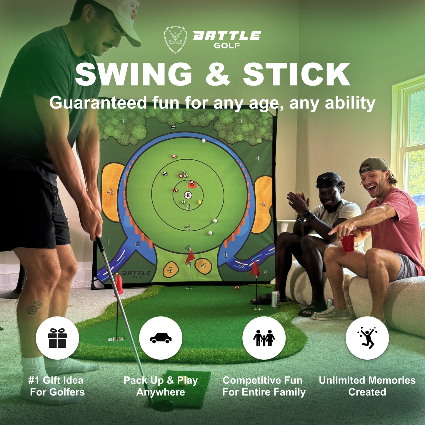 THE ORIGINAL BATTLE GOLF ARENA