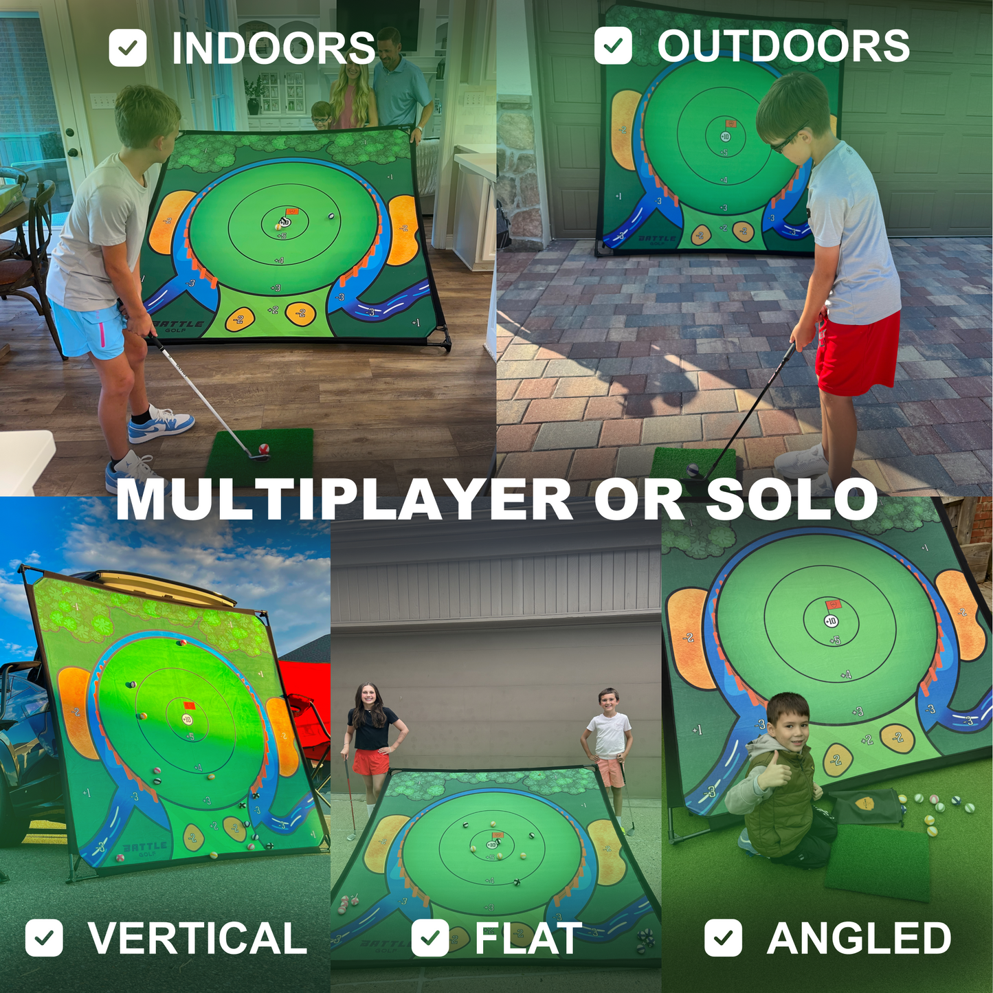 THE ORIGINAL BATTLE GOLF ARENA.