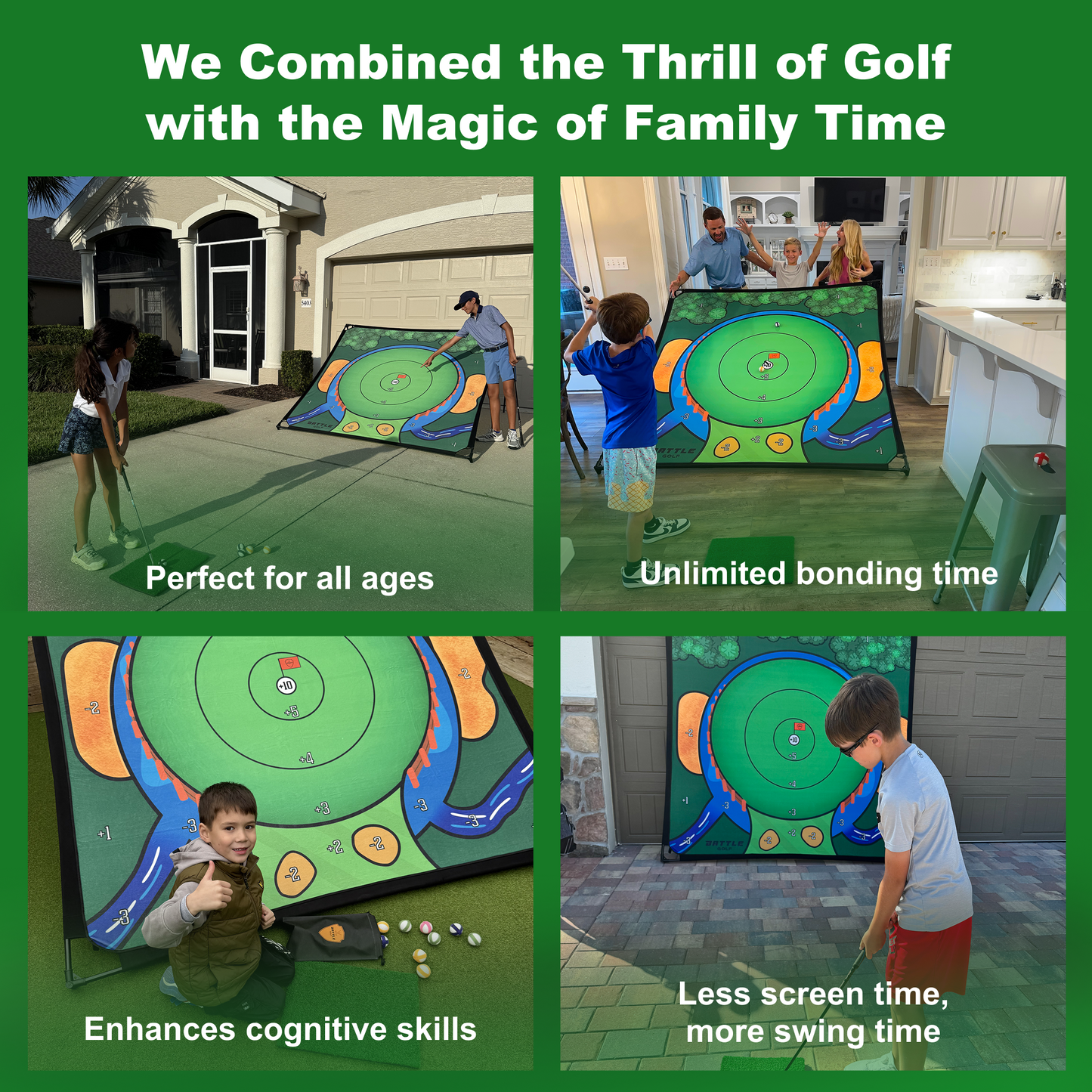THE ORIGINAL BATTLE GOLF ARENA.