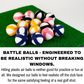 Battle Golf Set - 8 Players (Extra 12 Balls!)